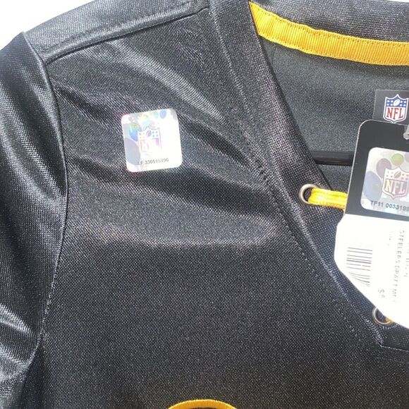 NFL Women's Pittsburgh Steelers Draft Me IV Short Sleeve Jersey NEW Small - Picture 4 of 8